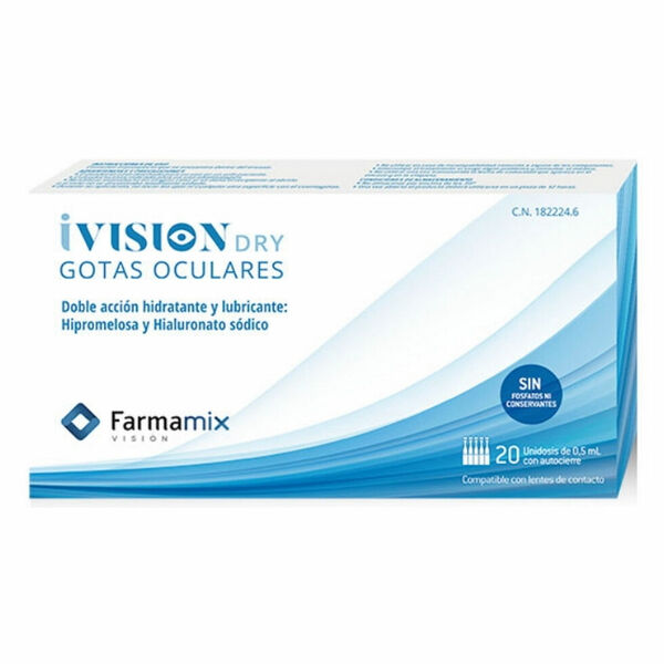 FARMAMIX iVision dry umělé slzy 0,5 ml 20 kusů porovnat ceny