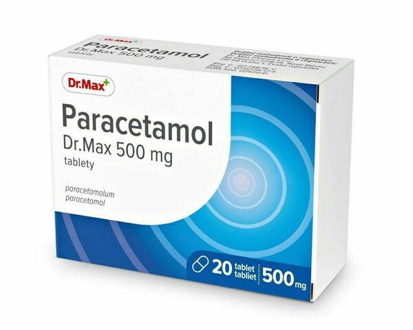 Dr.Max Paracetamol 500 mg 20 tablet porovnat ceny