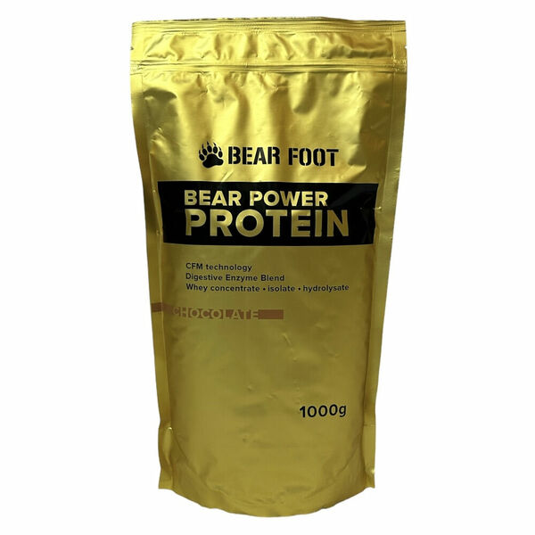 BEAR FOOT Bear Power syrovátkový koncentrát CFM protein čokoláda 1000 g porovnat ceny