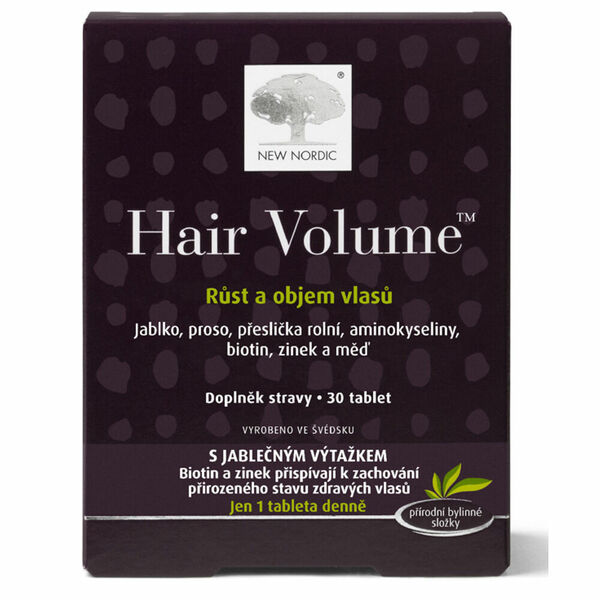 NEW NORDIC Hair volume 30 tablet porovnat ceny