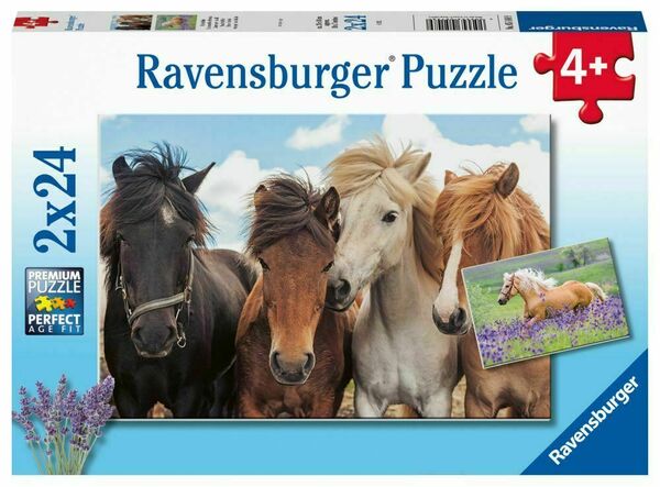 Ravensburger Fotky koní 2x24 dílků porovnat ceny