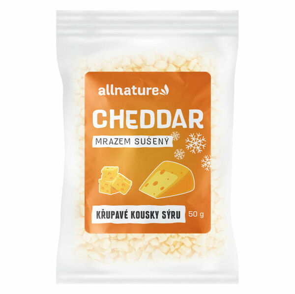 ALLNATURE Cheddar suseny mrazem 50 g porovnat ceny
