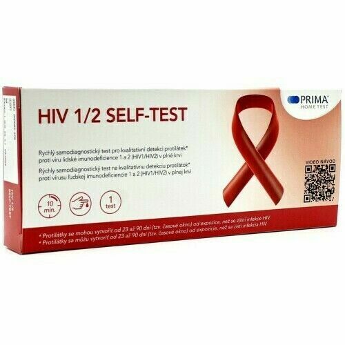 Prima Home test HIV 1/2 self-test 1ks porovnat ceny