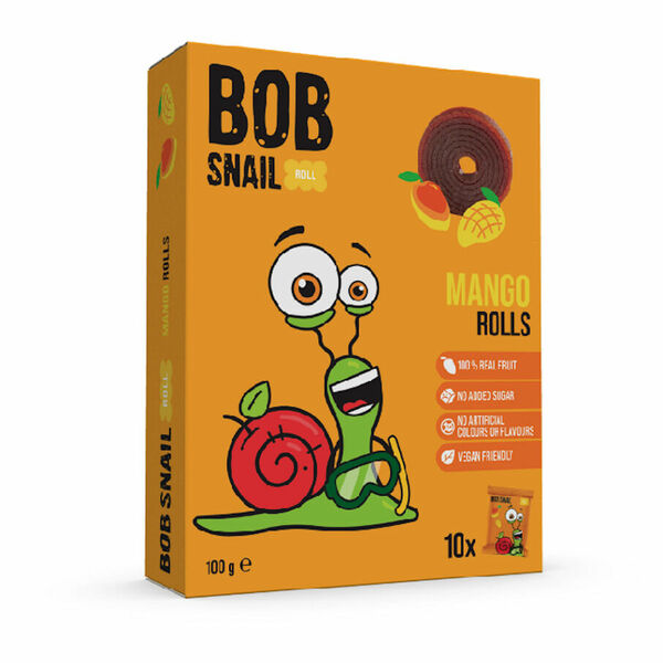 ŠNEK BOB mangové rolky 100 g porovnat ceny