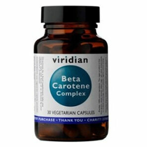 VIRIDIAN Nutrition Beta Carotene Complex 30 kapslí porovnat ceny