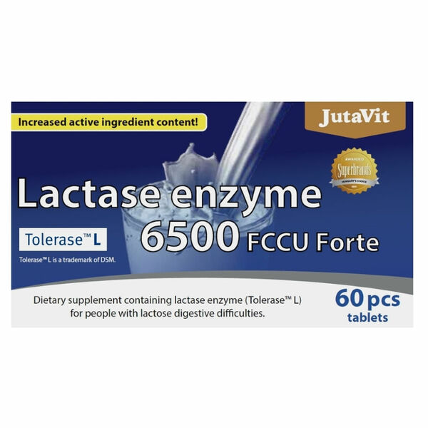 JUTAVIT Laktáza enzym 6500 FCCU forte 60 tablet porovnat ceny