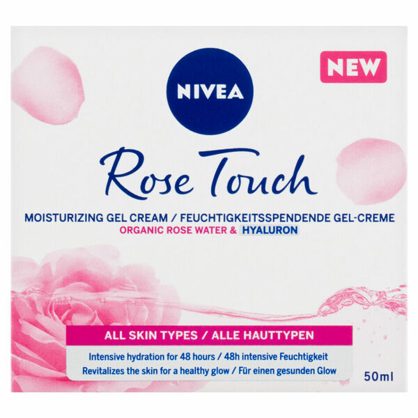 NIVEA Rose Touch Hydratační denní gel-krém 50 ml porovnat ceny