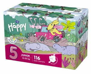 Bella II. jakost Bella Baby Happy Junior Box á 58 x 2 2 x 58 ks porovnat ceny