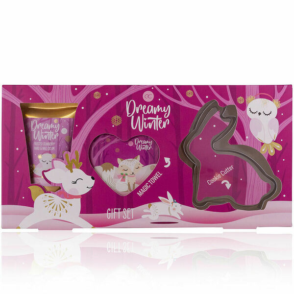 ACCENTRA Dreamy Winter Dárkový set Krém na ruce 50 ml + ručník + vykrajovátko na cukroví porovnat ceny