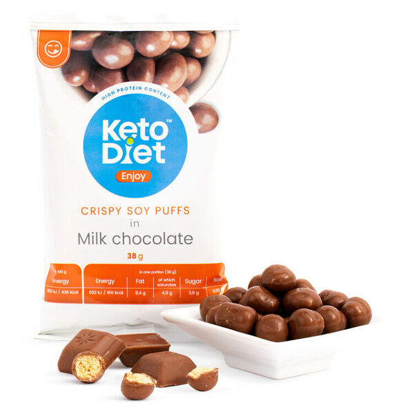 KETODIET kuličky v mléčné čokoládě 38 g porovnat ceny