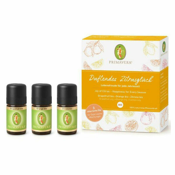 PRIMAVERA Set Citrusové štěstí 3 x EO 5 ml porovnat ceny