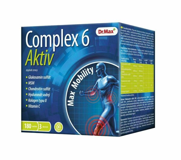 Dr.Max Complex 6 Aktiv 180 tablet porovnat ceny