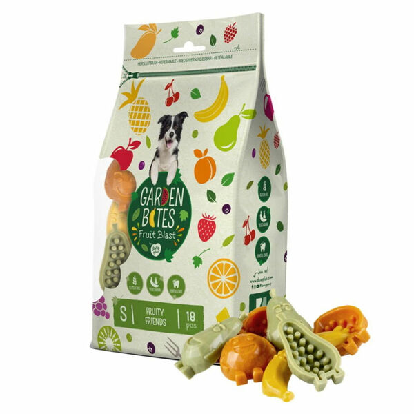 GARDEN BITES Fruity Friends dentální pamlsky pro psy, Velikost: S porovnat ceny