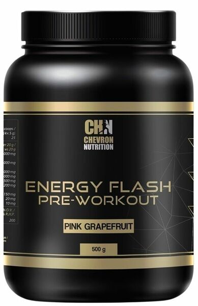 Chevron Nutrition Energy Flash PRE-WORKOUT růžový grep 500g porovnat ceny