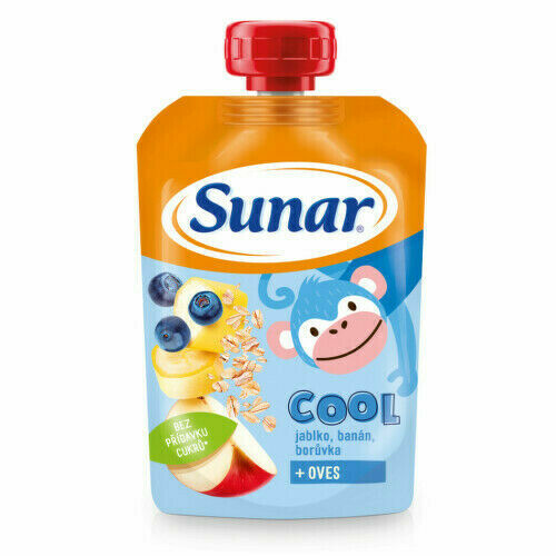 Sunar Cool borůvka banán ovesné vločky 110g porovnat ceny