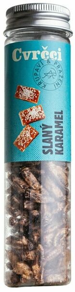 Sens Křupaví & pražení cvrčci - Slaný karamel 20 g porovnat ceny