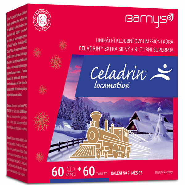 BARNY´S Celadrin Locomotive 60 tablet + 60 kapslí ZDARMA porovnat ceny