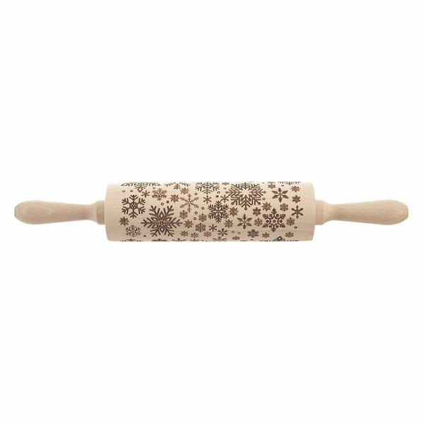 ORION Váleček na těsto Vločka puntík Dekor 20/38 cm porovnat ceny