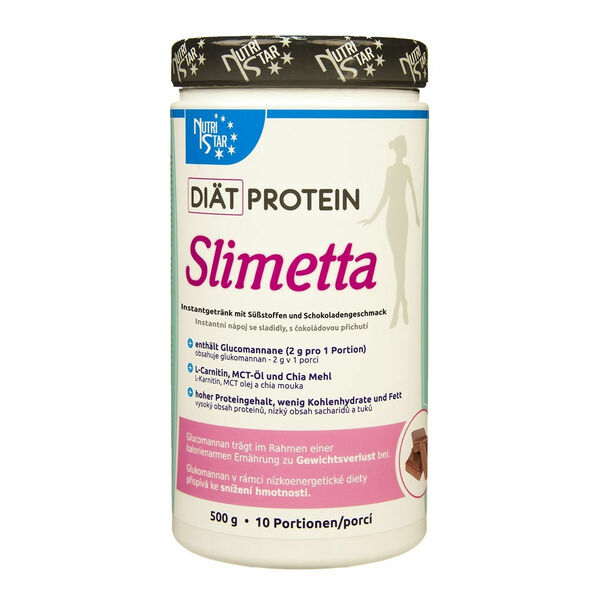 Nutristar Diät Protein SLIMETTA nápoj 500 g čokoláda porovnat ceny