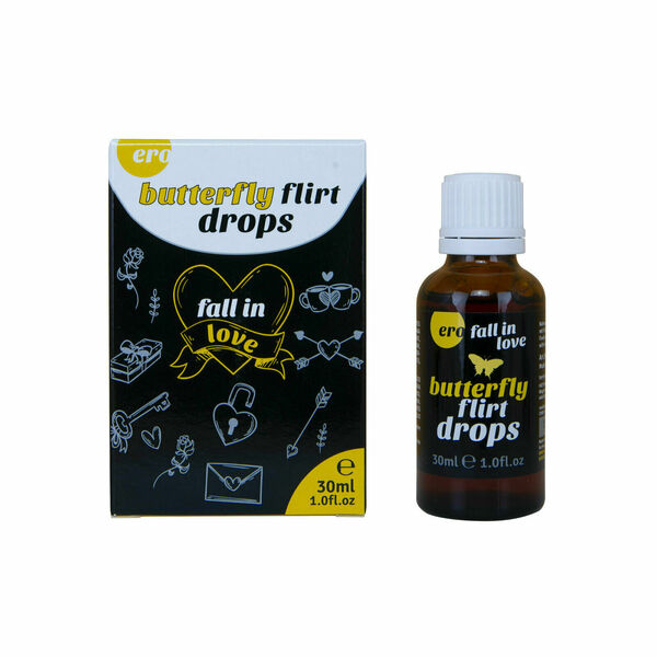 Hot Afrodiziakální kapky - Butterfly Flirt Drops porovnat ceny