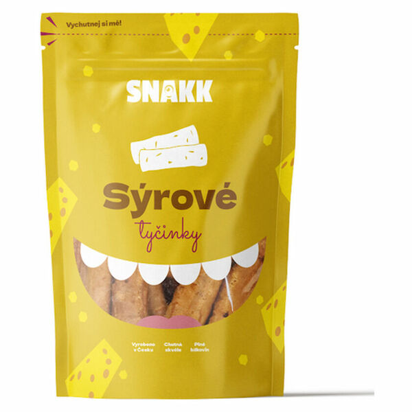SNAKK Tyčinky sýrové 100 g porovnat ceny