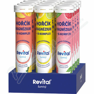 Revital Hořčík+b Komplex Box Eff.tbl.20x12 porovnat ceny