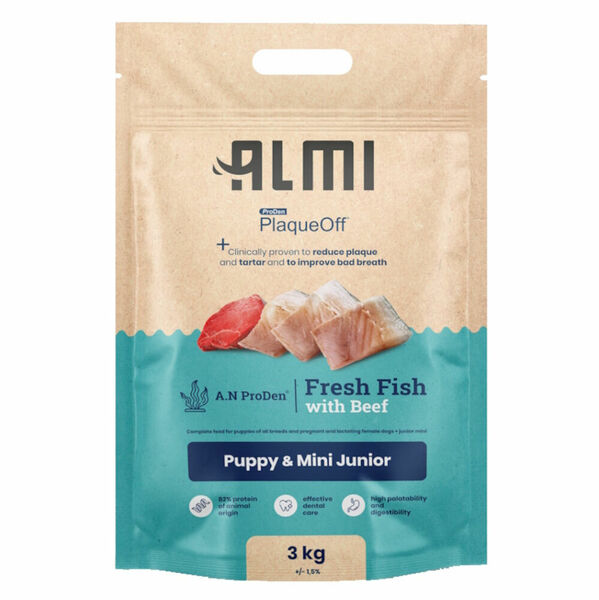 ALMI Puppy & Mini Junior granule pro štěňata 1 ks, Hmotnost balení (g): 3 kg porovnat ceny