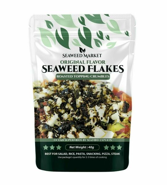 Seaweed Market Mořské řasy kousky 40g porovnat ceny