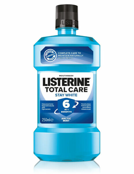 Listerine Total Care Stay White 250ml porovnat ceny