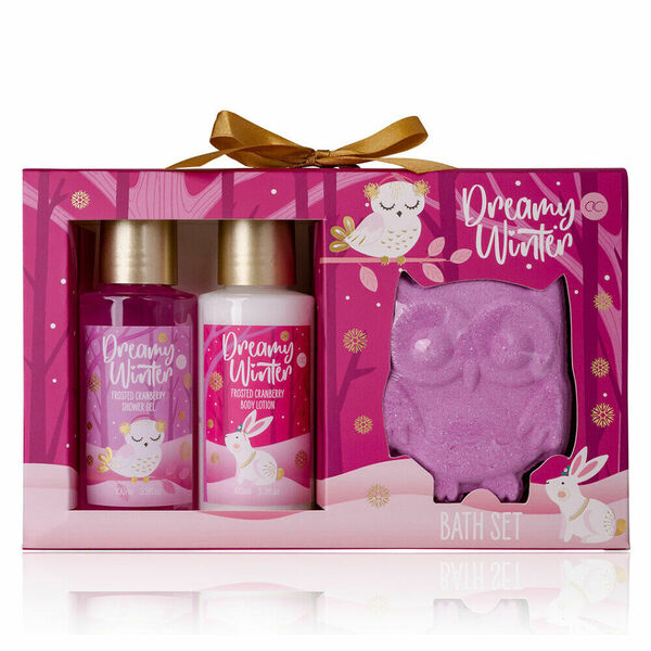 ACCENTRA Dreamy Winter Koupelový set Sprchový gel 100 ml + tělové mléko 150 ml + fizzer do koupele 150 g porovnat ceny
