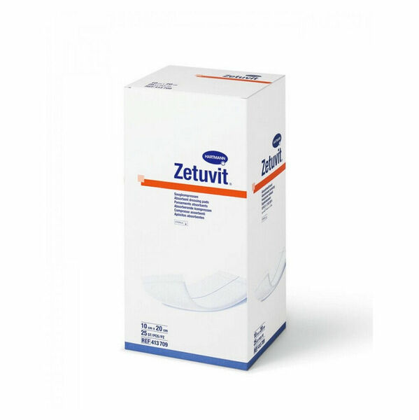 Kompresy Kombinované Savé Zetuvit E Sterilní 10x20cm,25ks porovnat ceny