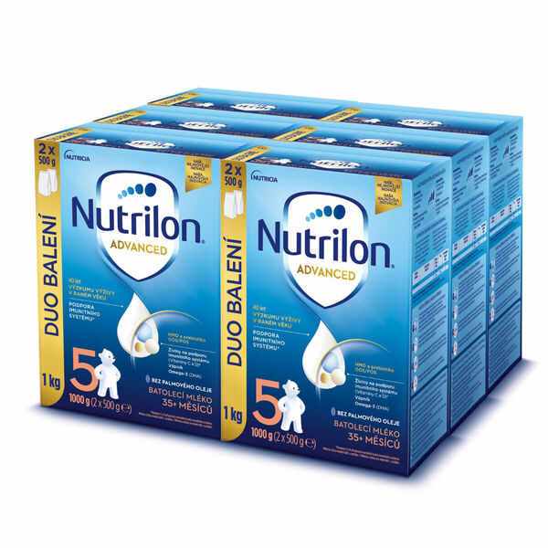Nutrilon Advanced 5 6x1000 g porovnat ceny