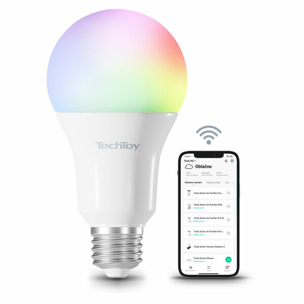 TECHTOY Smart Bulb RGB 11W E27 chytrá žárovka porovnat ceny