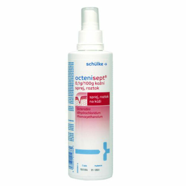 OCTENISEPT Kožní sprej  0,1g/100 g 250 ml porovnat ceny