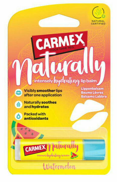 Carmex natural hydratační balzám vodní meloun 4,25 porovnat ceny