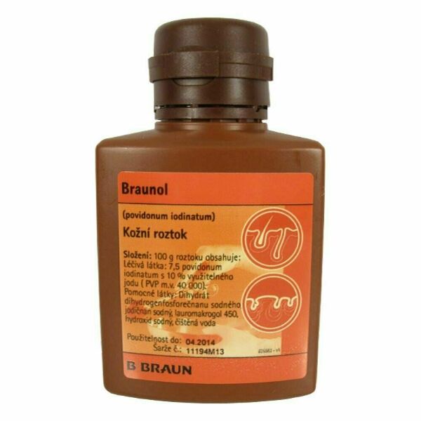 B.BRAUN Braunol Roztok k zev. užití 100 ml porovnat ceny