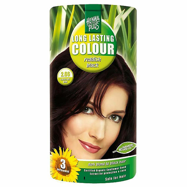 HENNA PLUS Přírodní barva na vlasy ČERVENĚ ČERVENÁ 2.66 100 ml porovnat ceny