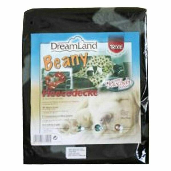 TRIXIE Deka pro psy fleece Beany Černá a kosti 100x70 cm porovnat ceny