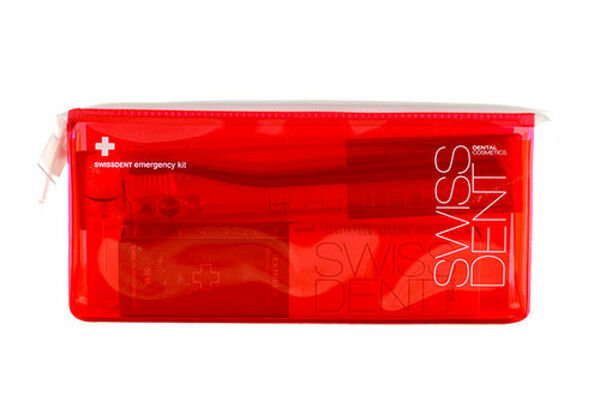 Swissdent sada RED (pasta 50 ml Extreme + spray 9 ml Extreme + kartáček whitening + taštička) porovnat ceny