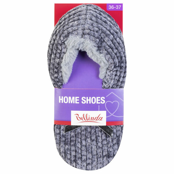 BELLINDA Dámské domácí bačkory 36-37 tmavě šedé 1 pár porovnat ceny