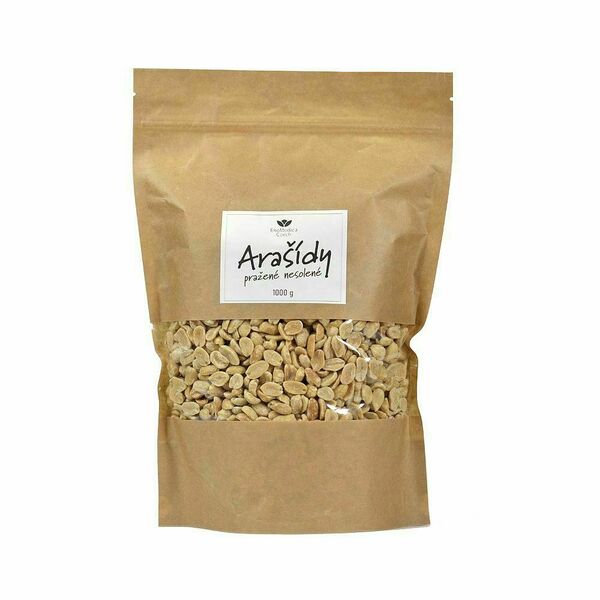 Ekomedica Arašídy pražené nesolené 1000 g porovnat ceny