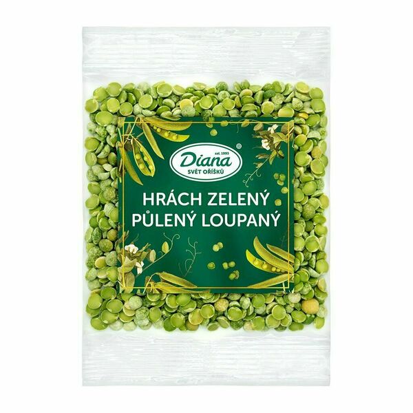 Diana Company Hrách zelený půlený loupaný 500g porovnat ceny