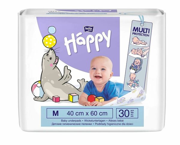 Bella Mamma PB HAPPY dětské hygienické podložky 40x60 cm á 30 ks porovnat ceny