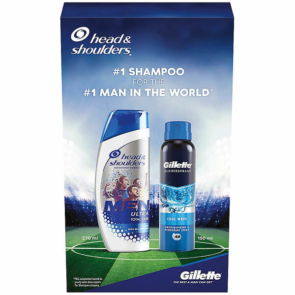 GILLETTE + H&S Dárkové balení porovnat ceny