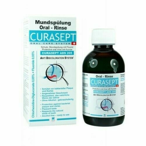 Curasept Ads 205 ústní Voda 0.05%chx 200ml porovnat ceny
