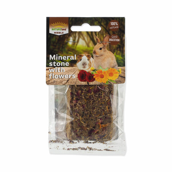 Nature Land Nibble minerální s květy blok 100 g porovnat ceny