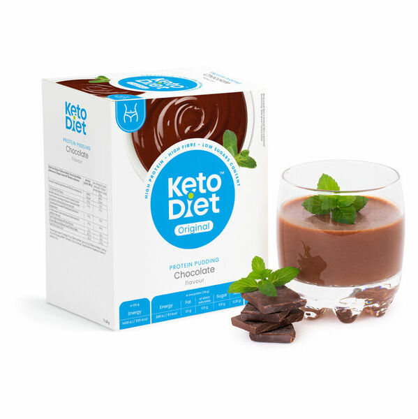KETODIET Proteinový puding čokoláda 7 porcí porovnat ceny
