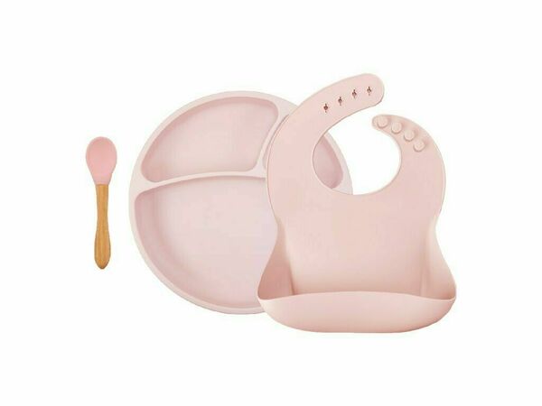 Minikoioi Set na stolování BLW II Pinky Pink 3 ks porovnat ceny