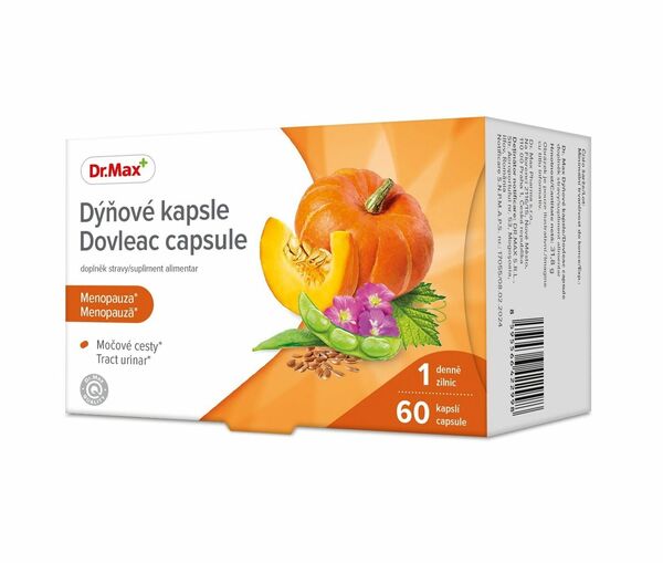 Dr. Max Dýňové kapsle 60 kapslí porovnat ceny