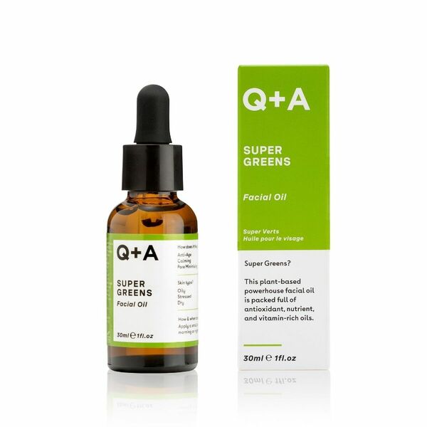 Q+A Super greens olej na obličej 30 ml porovnat ceny